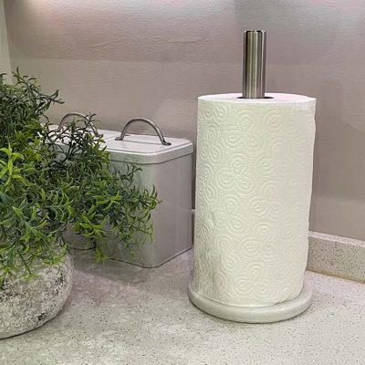 Marble Paper Towel Holder