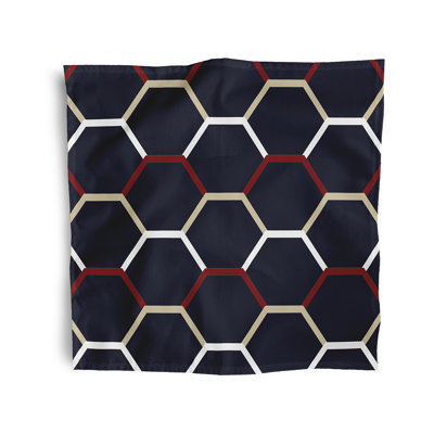 Ladaruis Polyester Geometric Square Napkin