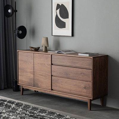 Modern minimalist multi-functional side cabinet