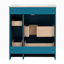 Ensemble de meuble-lavabo simple avec quatre tiroirs