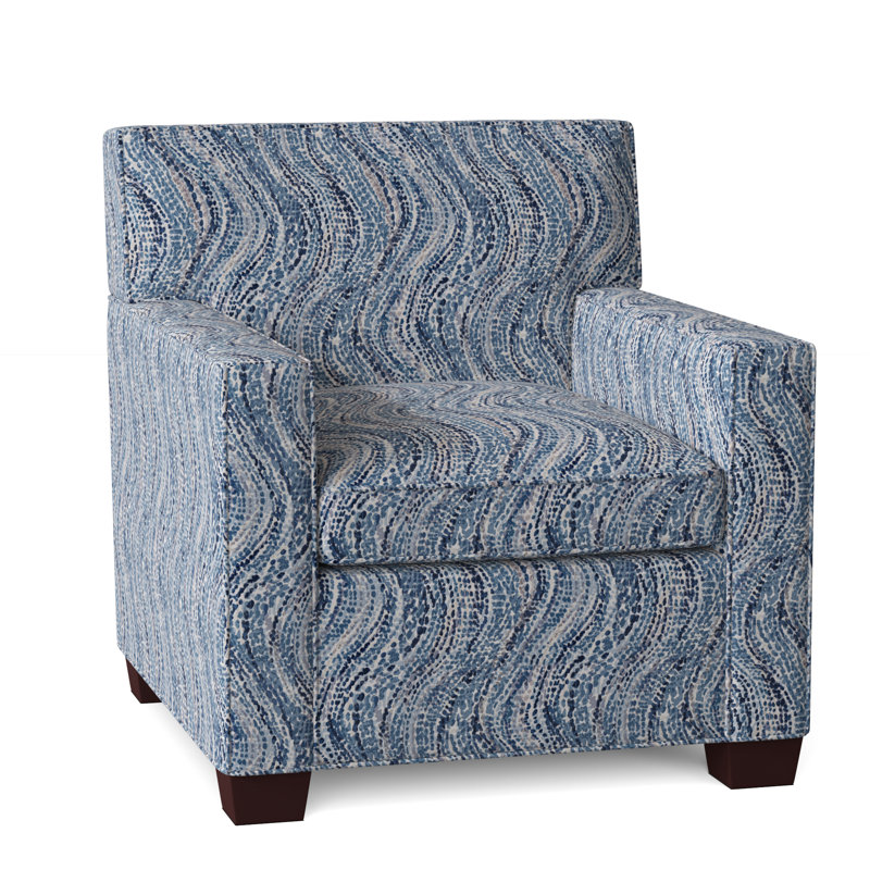 Fauteuil Warren, Bleu olivia