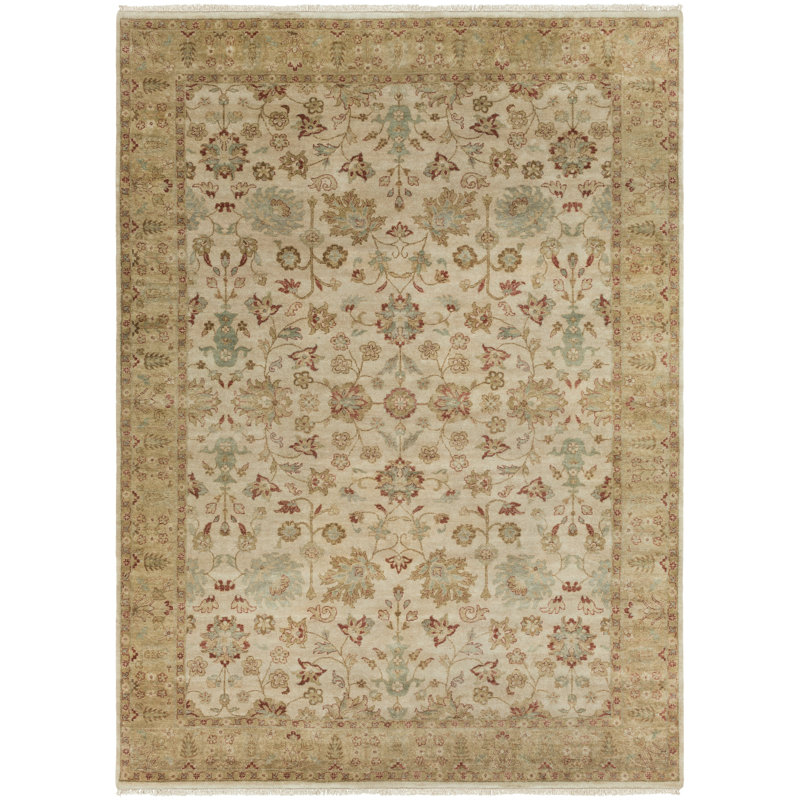Temptress Wool Oriental Indoor Rug, Rectangle 5' x 8'