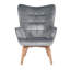 Drucker 68cm Wide Tufted Wingback Chair-1179919505
