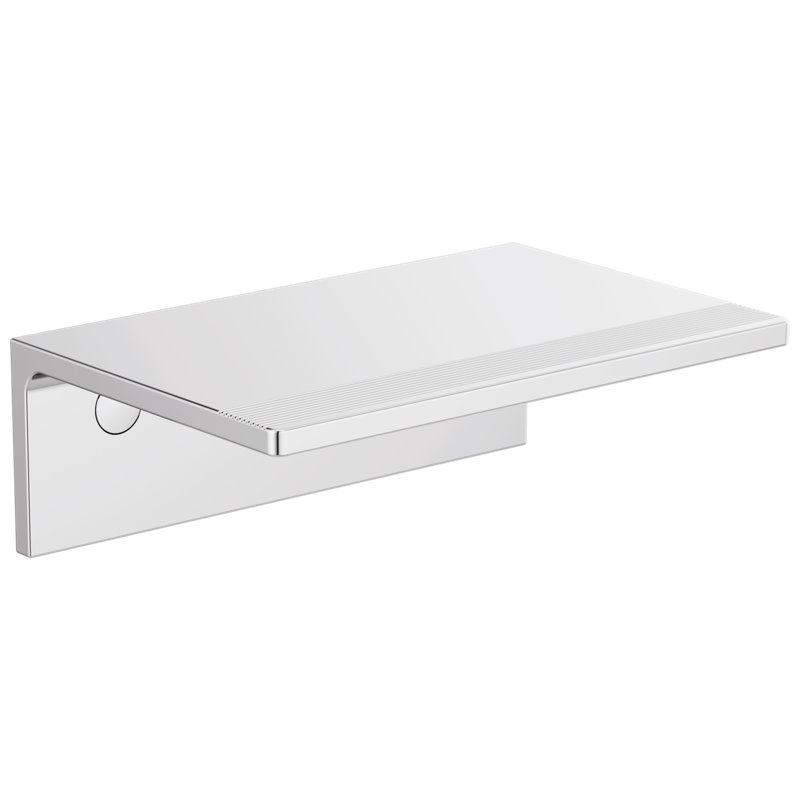 Kintsu® Tissue Holder Utility Shelf, Polished Chrome