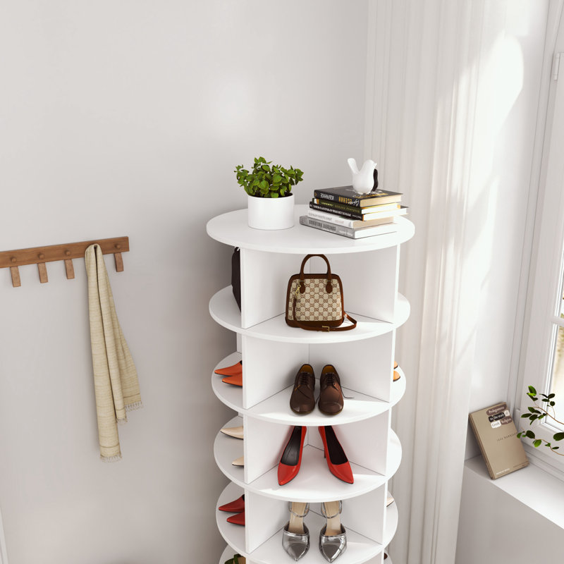 Zrinka Shoe Storage, White