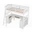 Lit mezzanine simple avec tiroirs, armoire et amp; Tablettes - aucun sommier nécessaire, robuste et amp; Spacieux-771845911-771845912