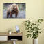 Majestic Grizzly Bear Contemporary Wall Art Print by Jeffrey C. Sink - 1 Piece Wrapped Canvas Wall Art-1305222368