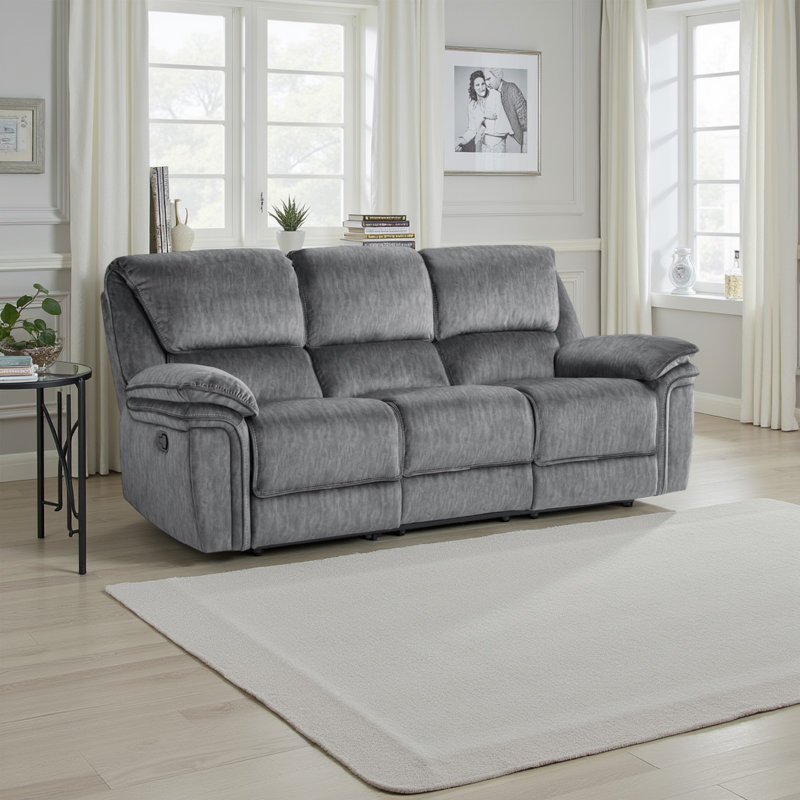 Canapé inclinable en microfibre 88 po Senai