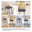 Tabouret de bar et de comptoir rembourré-1699833159