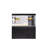 59.06"Large bottom-filtered ultra-clear glass black fish tank aquarium