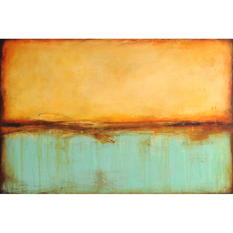 Serenity by Erin Ashley - Wrapped Canvas Painting, 81cm H x 122cm W x 3.8cm D