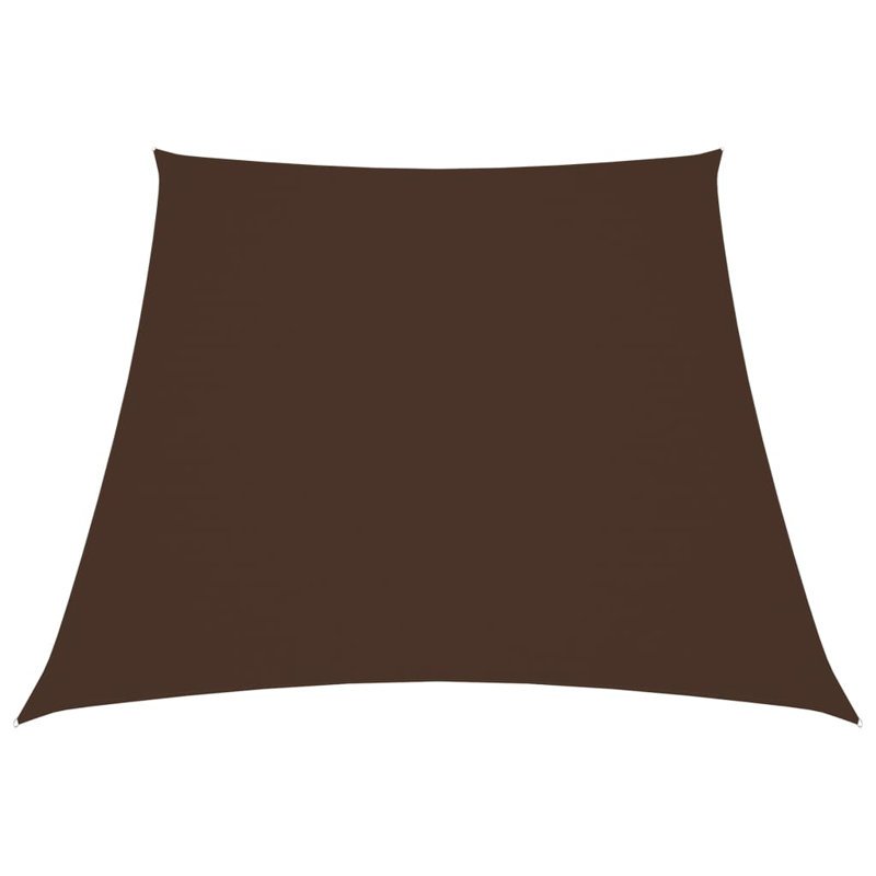Yonkers 4m x 2m Trapezium Shade Sail, Brown