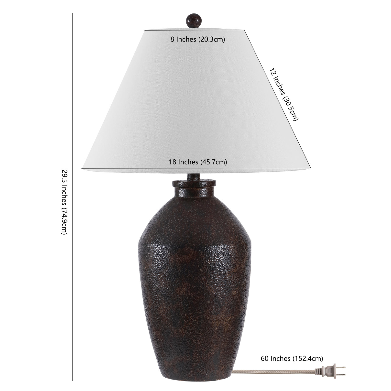 Resin Table Lamp