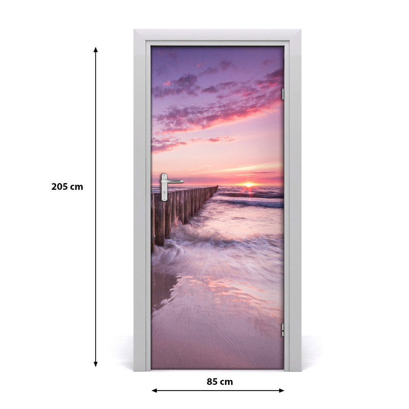 Pier Door Decal