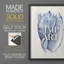 Shell II, reproduction encadrée - bois massif-730612013-730612179