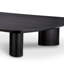 Coffee Table Bergman Charcoal Gray Oak Veneer - Legs Set Of 3-773683679