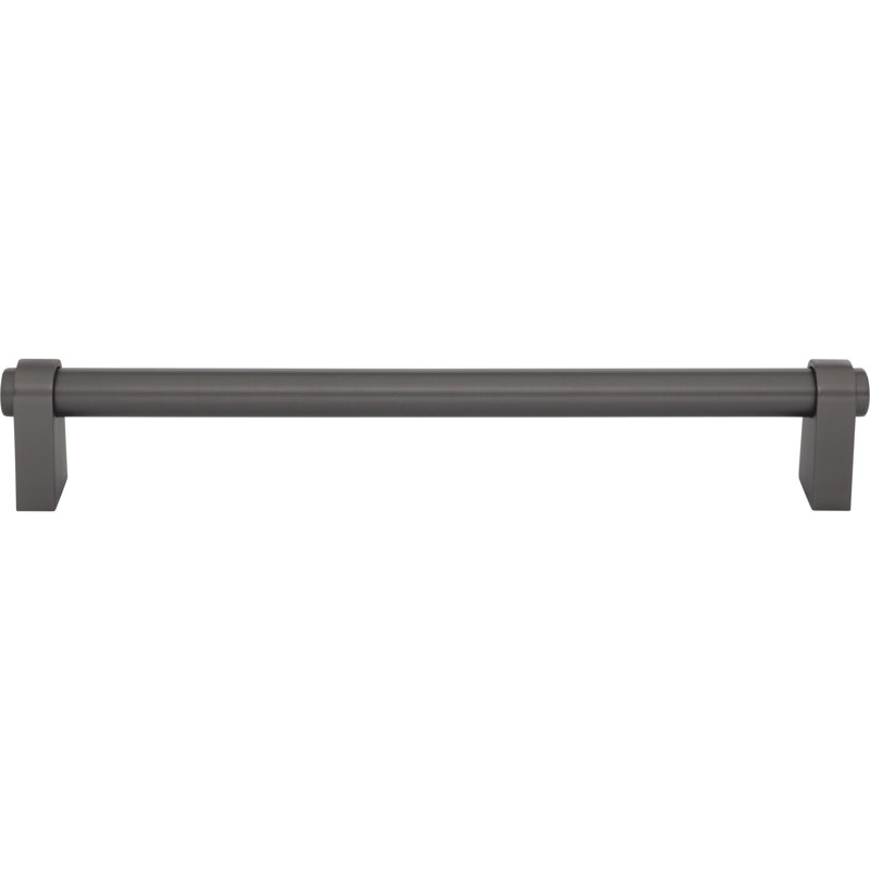 Lawrence Appliance Pull, Ash Gray, 12" Center To Center