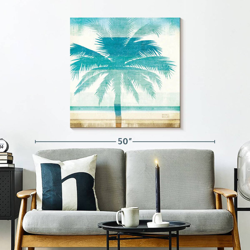 Palmiers Harnek Beachscape II, H 30 po x l 30 po