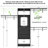  132’’ x 96'' Closet System with Wooden Drawers(Adjustable Width)-750073211