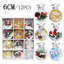12 PCS Boule De Noël Ornements De Noël Arbre Décoration De Fête Plusieurs Styles Ornements Pour Arbres De Noël Boule De Fête Décoration Boule En Plastique-1912205500