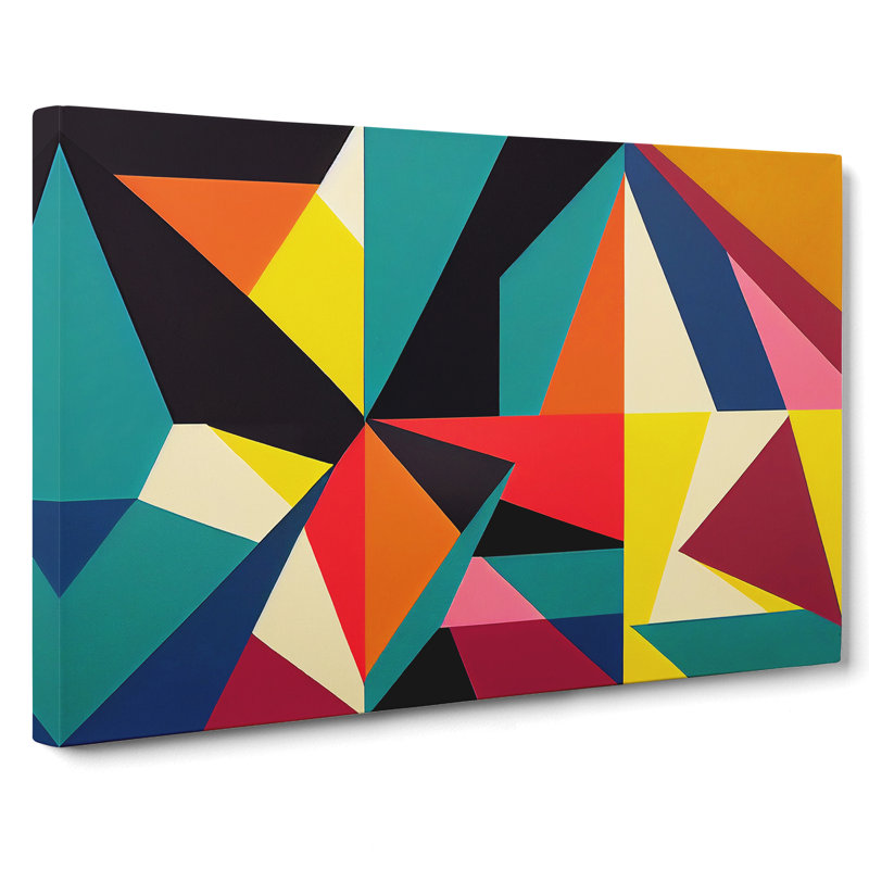 Suprematism Art Abstract Vol.7 - Wrapped Canvas, 50cm H x 76cm W x 3cm D