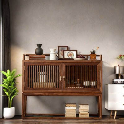Modern New Chinese Accent Cabinet