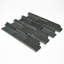 Stealth 0.4" x 11" Basalt Linear Mosaic Wall & Floor Tile