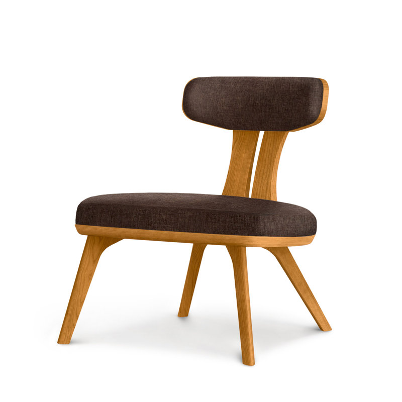 Estelle - Chaise longue, Brun, Cerisier naturel