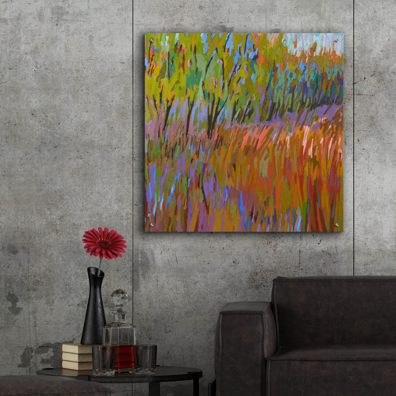 "Pastoral XVII" par Jane Schmidt, H 36 po x l 36 po x P 0,2 po