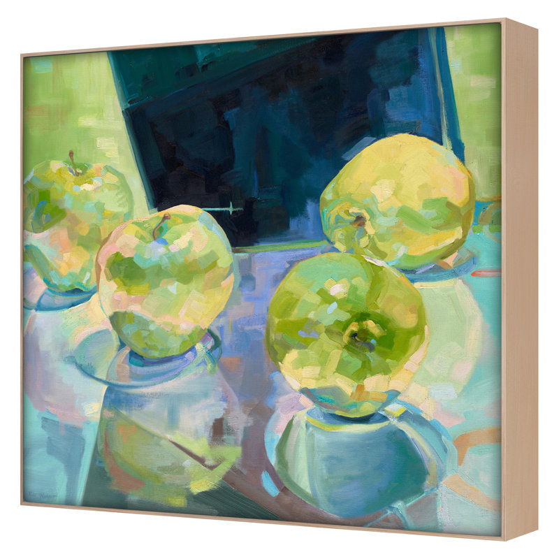 «Fall 2021 Samba Trio Apples» encadré sur toile par Kit Night, H 36 po x l 36 po