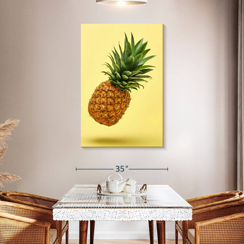 Yarlin Levitating Pineapple, 48" H x 32" W