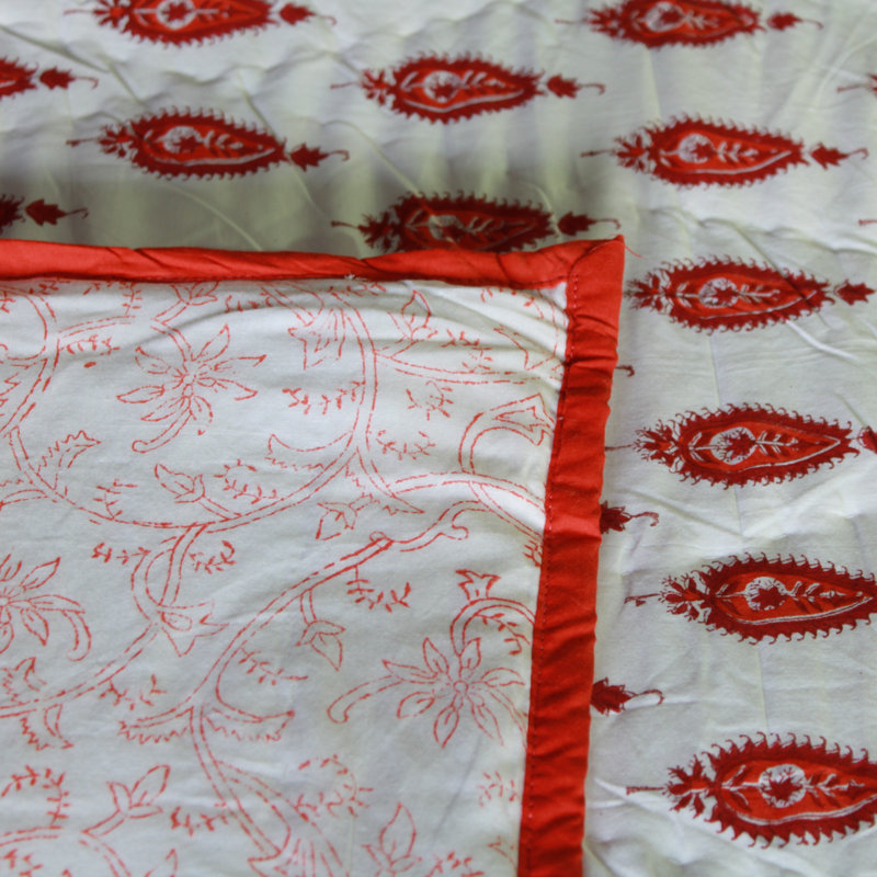 Bostwick Cotton Ikat Bedspread with Pillowcases Included