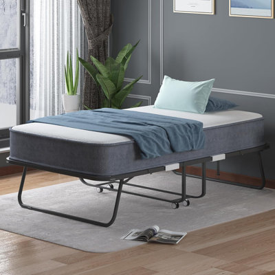 Folding Bed With 4" Foam Mattress