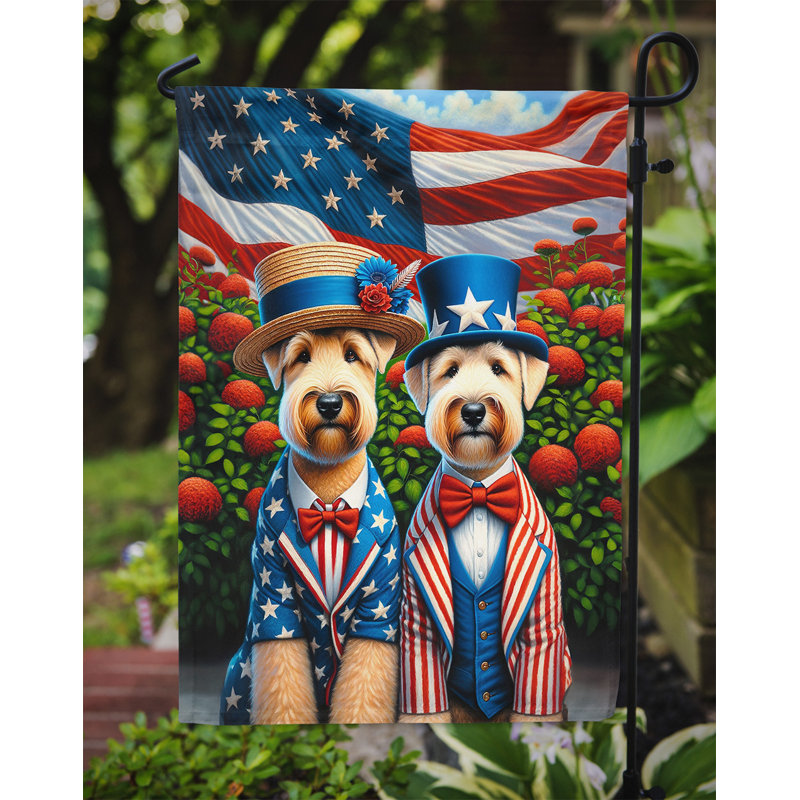 Drapeau All American Garden, Terrier irlandais