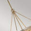 Elmdale 4 - Light Silver Drum Pendant