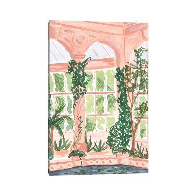 Botanical Gardens - Wrapped Canvas Painting
