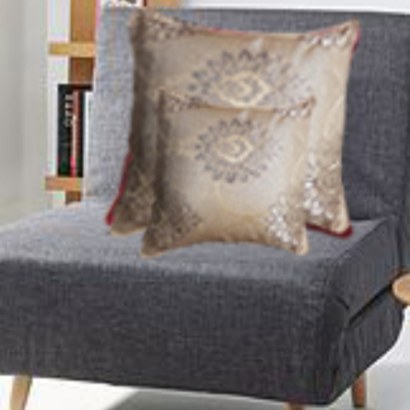 Dougan Damask Square Cushion Cover, 45cm x 45cm x 1cm