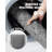 Delapaz Plastic / Acrylic Non-Slip Shower Mat-97750222