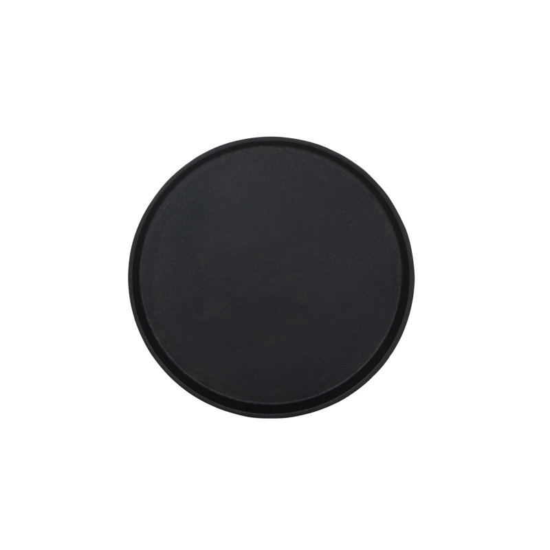 Carden End Table-Dark Aluminum, Black Antique
