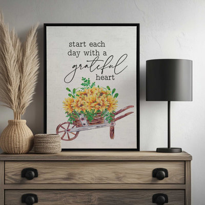 «Grateful Heart» par Art graphique à lettres et doublé