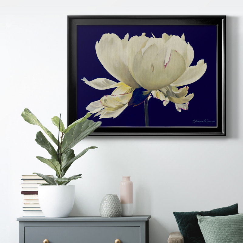 Aglow I - reproduction d'art sur toile, H 18,5 po x l 24,5 po x P 1,5 po, Noir