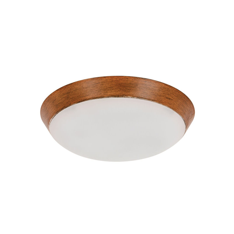 8.9'' 1 - Light LED Bowl Ceiling Fan Light Kit, Koa