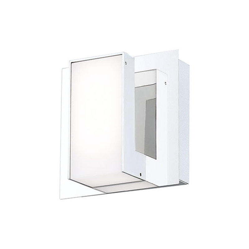 Appliquee à bras blanc à del à del 1 lumière del Fogg