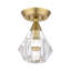 Plafonnier encastré en cristal Pontus-88580032