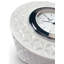 Hitoiki Analog Porcelain Mechanical Tabletop Clock in White