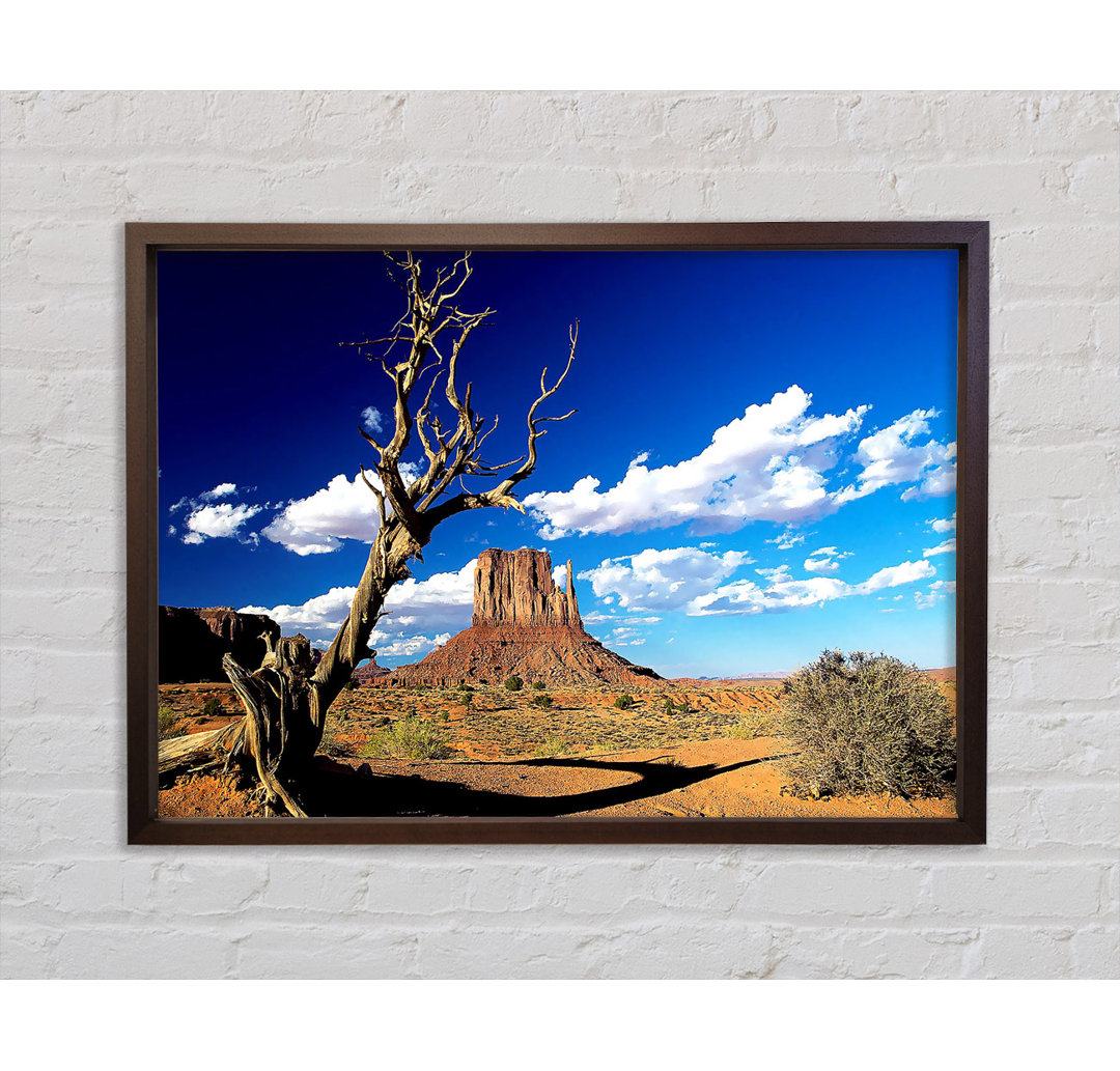 Monument Valley Arizona - Einzelner Bilderrahmen Kunstdrucke auf Leinwand