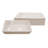 Whitehaus 36" Reversible Large and Small Bowl Fireclay Kitchen Sink: 2-1/2” Lip Front Apron-62320561