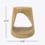 Table d'appoint, texture semblable au bois-2113167317