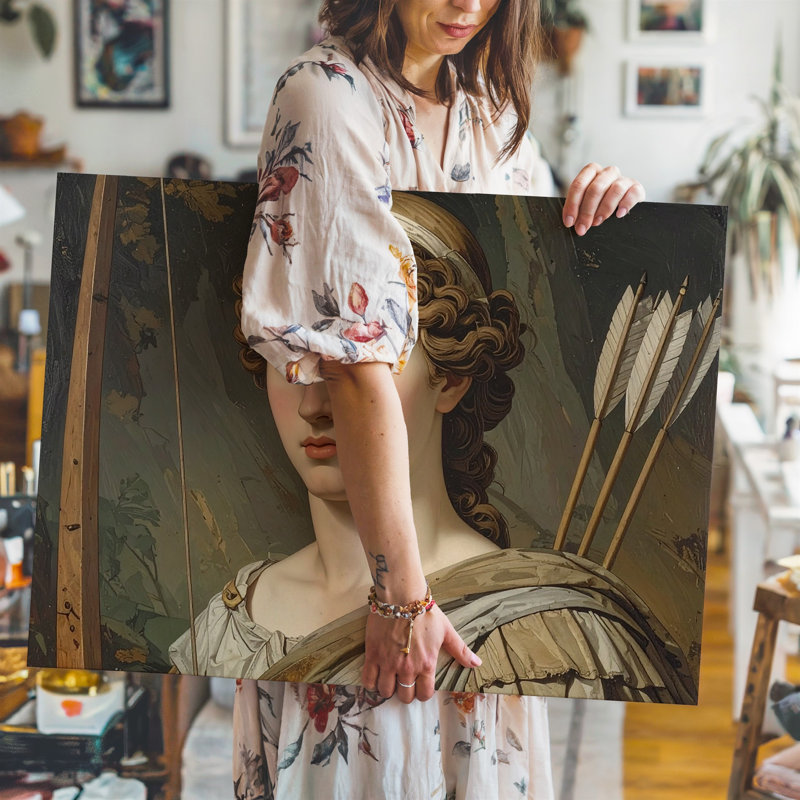Art mural sur toile Artemis Grace, H 16 po x l 20 po