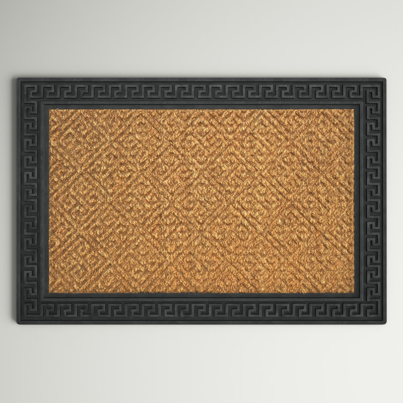 Tapis d'entrée antidérapant Soneson, 24" W X 36" L